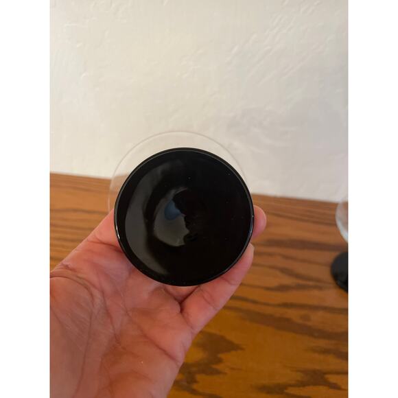 CRATE & Barrel VIVA BLACK cocktail glasses (2) - Picture 4 of 5